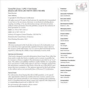 PDF رایگان کتاب LPIC-1 Cert Guide | دانلود کتاب (CompTIA Linux+ / LPIC-1 Cert Guide) | دانلود پی دی اف رایگان LPIC-1 Cert Guide PDF | LPIC-1 Cert Guide