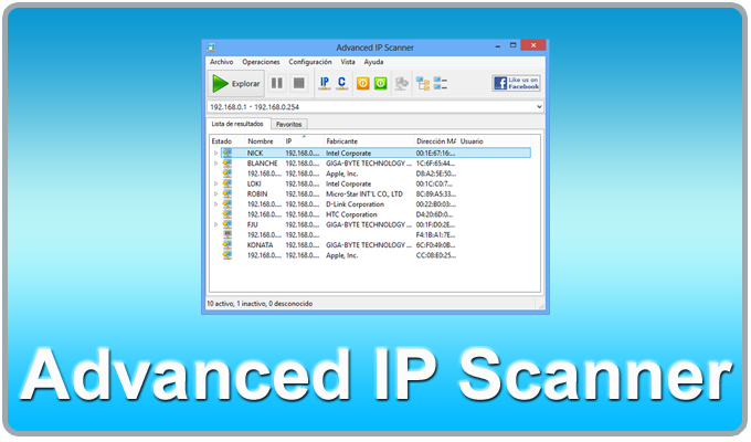 نرم افزارهای Port & IP Scanner