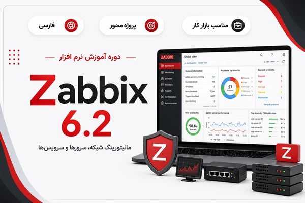 آموزش فارسی مانیتورینگ شبکه با Zabbix 6.2